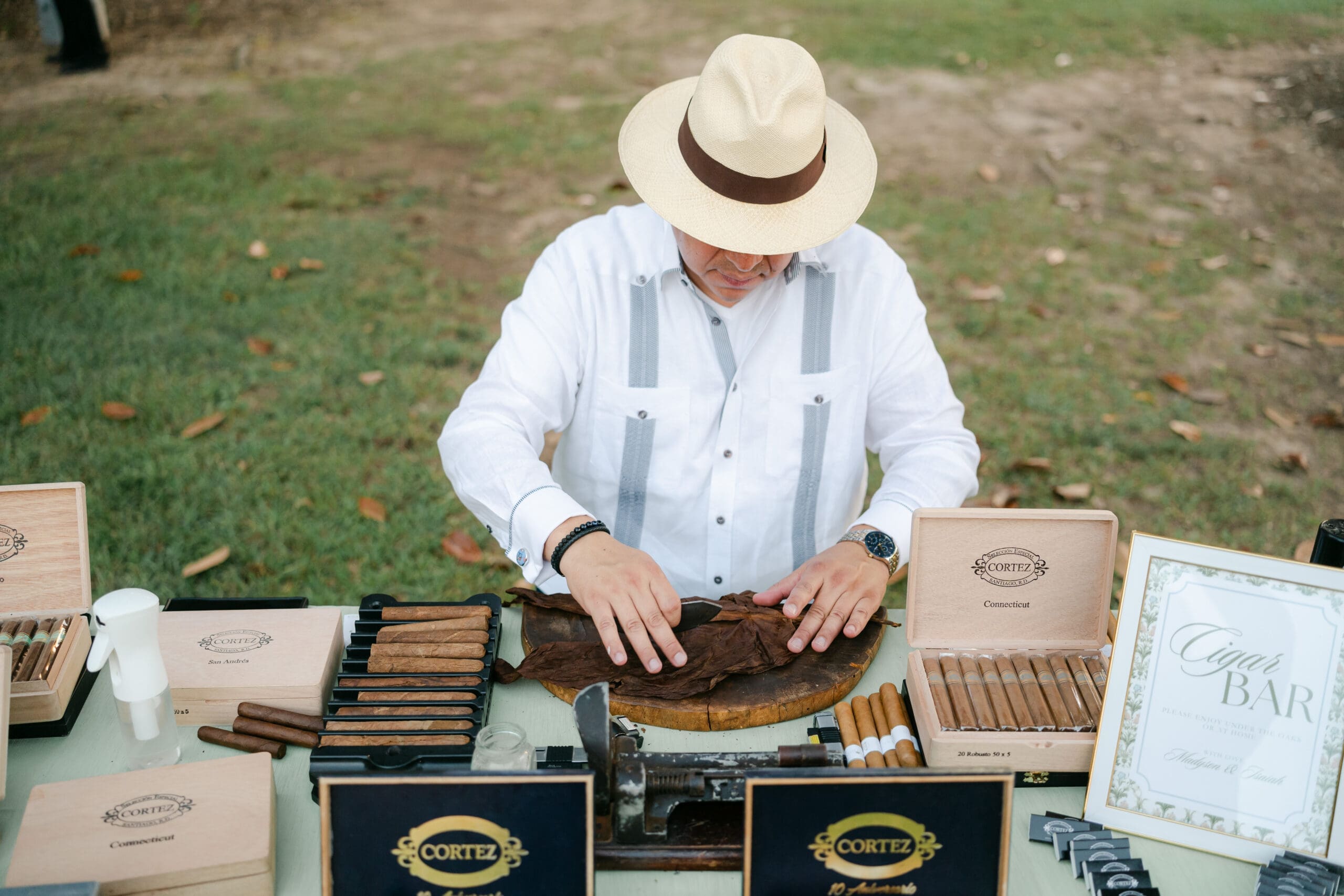 Hand rolled cigars